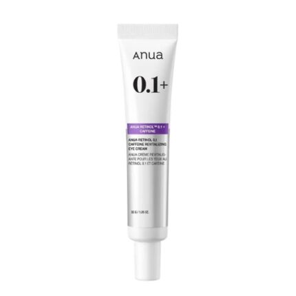 Eye Cream Retinol 0.1+ Cafeine  - Anua  30G