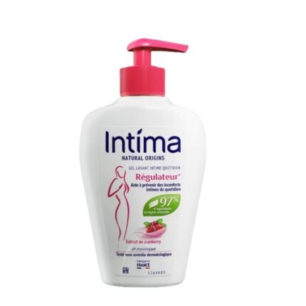 Gel Intime Régulateur a l’extrait de Cranberry - Intima 200Ml