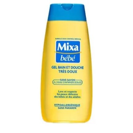 Gel très doux corps et cheveux A L'huile D'amande- Mixa Bébé 200 ml