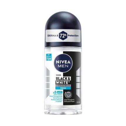 Stick Black&White Invisible Fresh 72H - Nivea Men 50 Ml