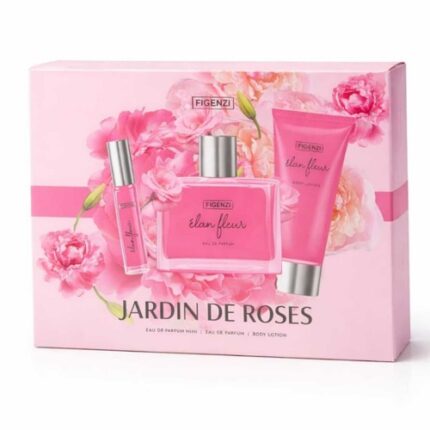 coffret cadeau  "Jardin de Roses" Élan Fleur - Figenzi
