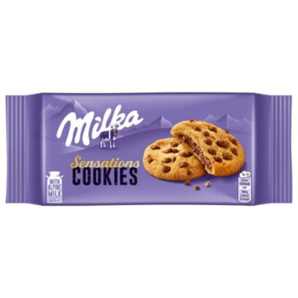 Cookies aux pépites de chocolat Sensations Cookies  – Milka 156 G