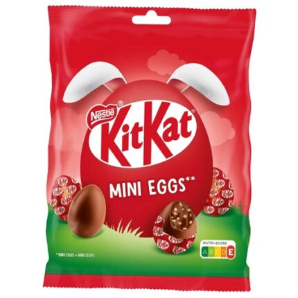 Sachet Mini-oeufs Croustillants fourrés Au Chocolat - KitKat 151G