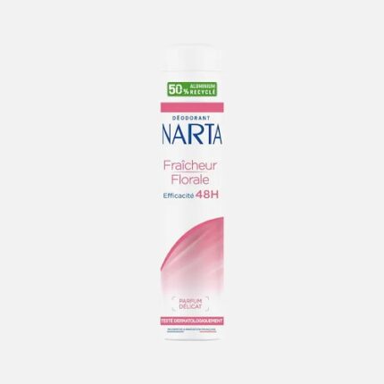 déodorant efficacité 48h Fraicheur florale- Narta 200ml