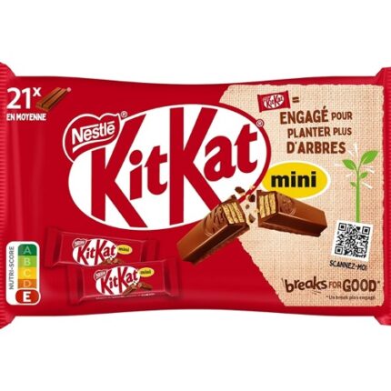 Sachet Mini Barre De Chocolat ×18 - KitKat 301G
