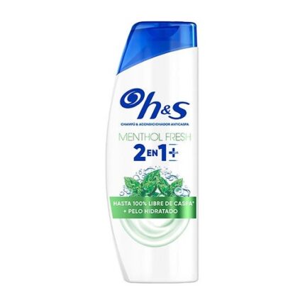 Shampooing Anti-pelliculaire Menthol Fresh  2En1 - Head & Shoulders 400 Ml