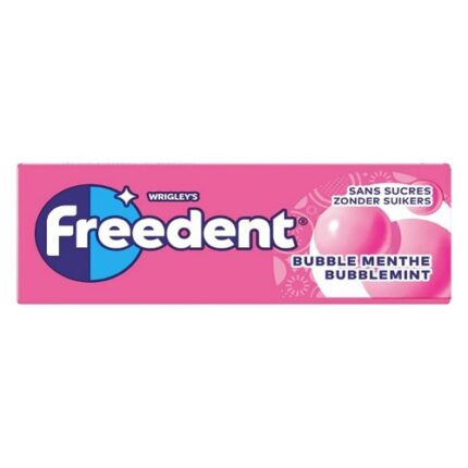Chewing-gum Bubble Menthe – Freedent 14g