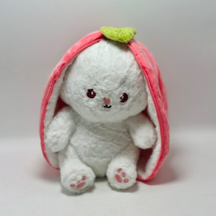 Peluche Lapin Fraise
