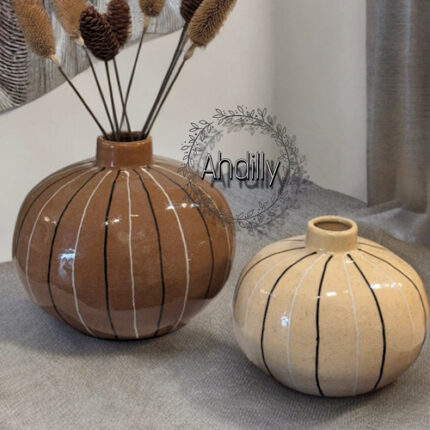 Vase Rond En céramique