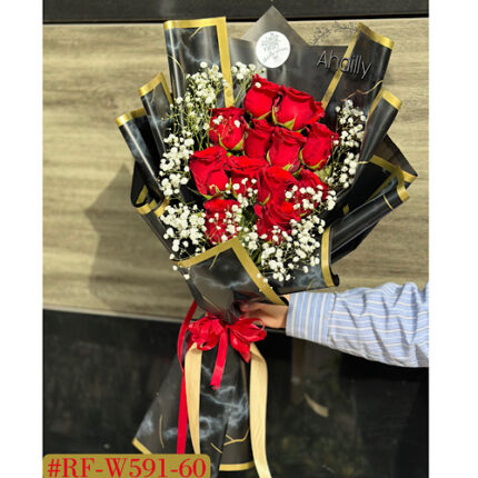 Bouquet de fleurs portatif
