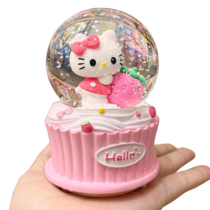 boule de neige hello kitty - grand format