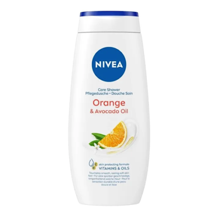 Gel douche creme orange & huile d'avocat - Nivea 250 ml