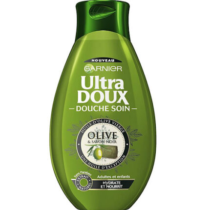 Gel Douche Ultra Doux Soin Olive & Savon Noir - Garnier 500 ml