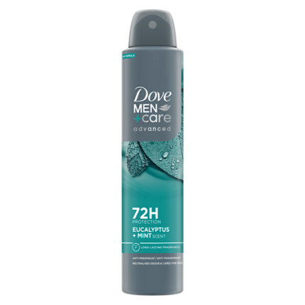 Déodorant Eucalyptus & Menthe 72h – Dove Men 250 ml
