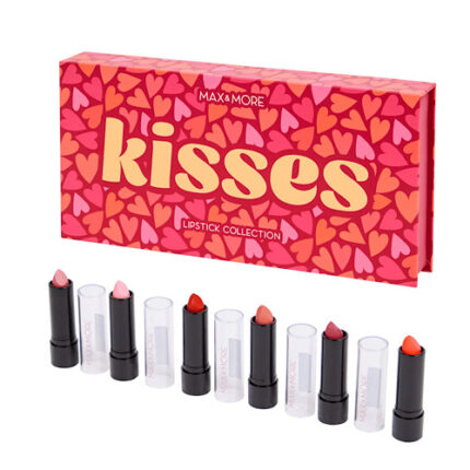Palette de rouges a lèvres Kisses - Max&More