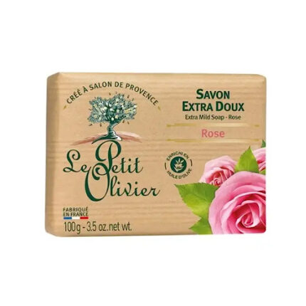 Savon Solide Extra Doux Rose - Le petit olivier 100g