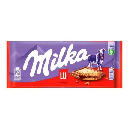 Tablette Chocolat au Lait LU - Milka 100g
