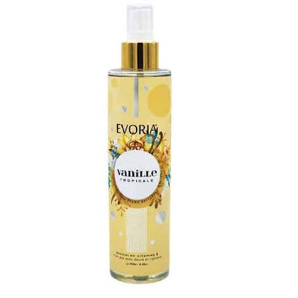 Brume Corporelle Vanille Tropicale  – Evoria 250 ml