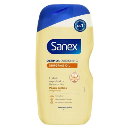 Gel douche Surgras oil - Sanex 425 ml