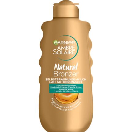 Lait autobronzant Natural Bronzer - Garnier Ambre Solaire  200ml