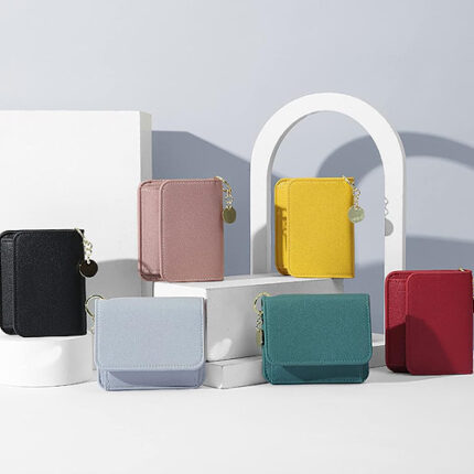 Petit Portemonnaie Femme avec Porte-Cartes