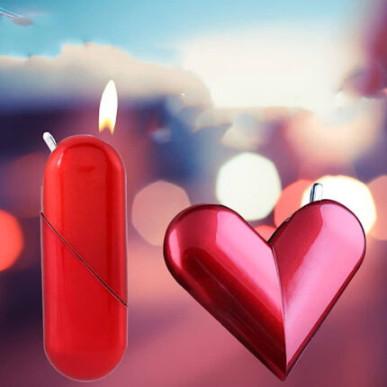 Briquet en Forme de Cœur