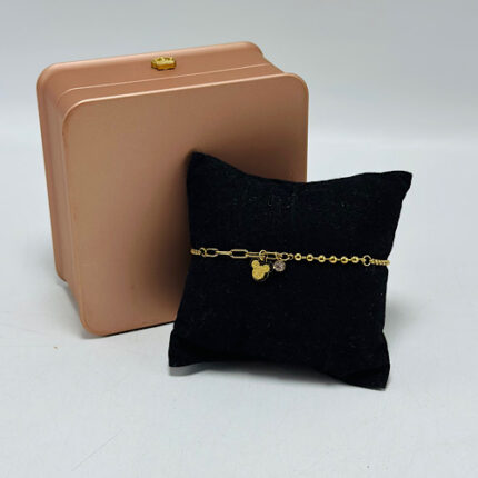 Bracelet en acier inoxydable motif Mickey Mouse