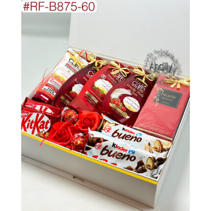 Box pour femme cosmétique & chocolats