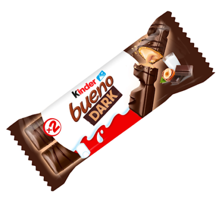 Barre de chocolat bueno Dark - Kinder 43g