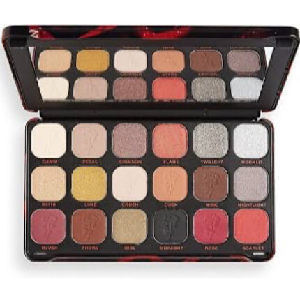 Palette de fards à paupières Midnight Rose - Révolution ( Eyeshadow)