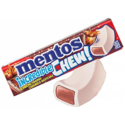 Chewing-gum goût cola Incredible Chew! – Mentos 45g