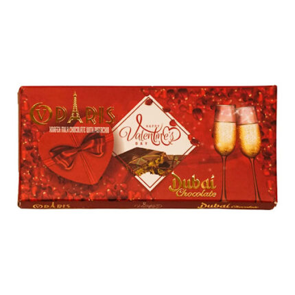 Tablette de chocolat dubai Valentine  – Paris 100g