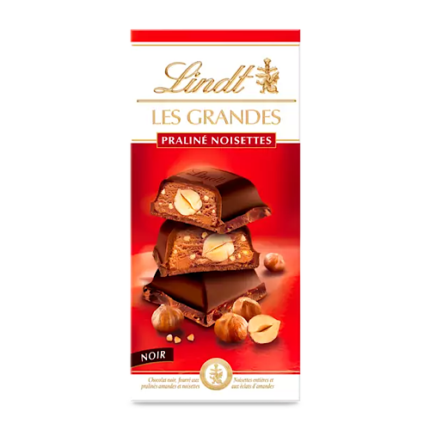 La tablette Les Grandes Praliné Noisettes – Lindt 225 g