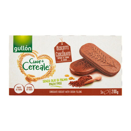 Biscuits de cacao coeur de céréale – Gullón 200g