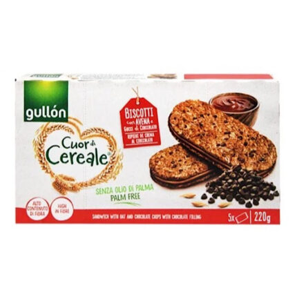 Biscuits de chocolate coeur de céréale – Gullón 200g