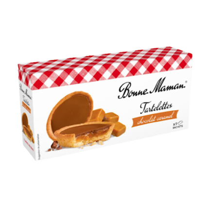 Tartelettes aux chocolat & Caramel – Bonne Maman 135g