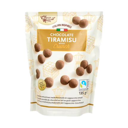 Boules de tiramisu au chocolat Crunch - Choco moment 135g