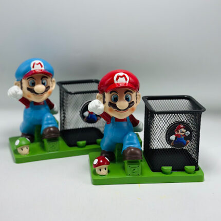 Porte-Stylo avec Figurine Super Mario