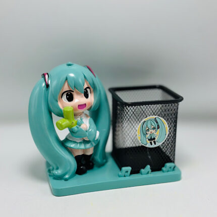 Porte-Stylo avec Figurine Fillette