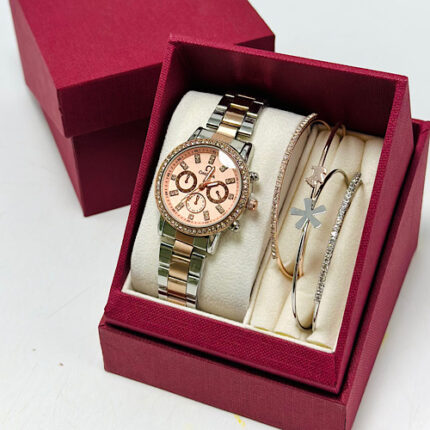 Coffret montre & bracelet pour femme – Omega