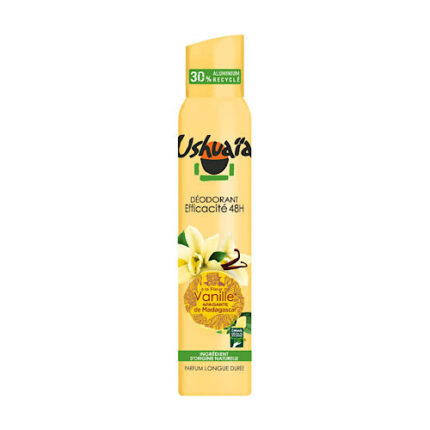 Deodorant a la fleur de vanille de madagascar 48h - Ushuaia 200 ml