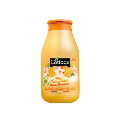 Douche lait hydratante Miel & Frangipanier - Cottage 250ml