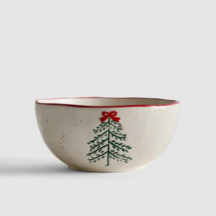 Bol ou saladier a motif sapin de noel