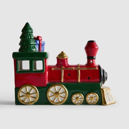Train locomotive décoratif noel a LED